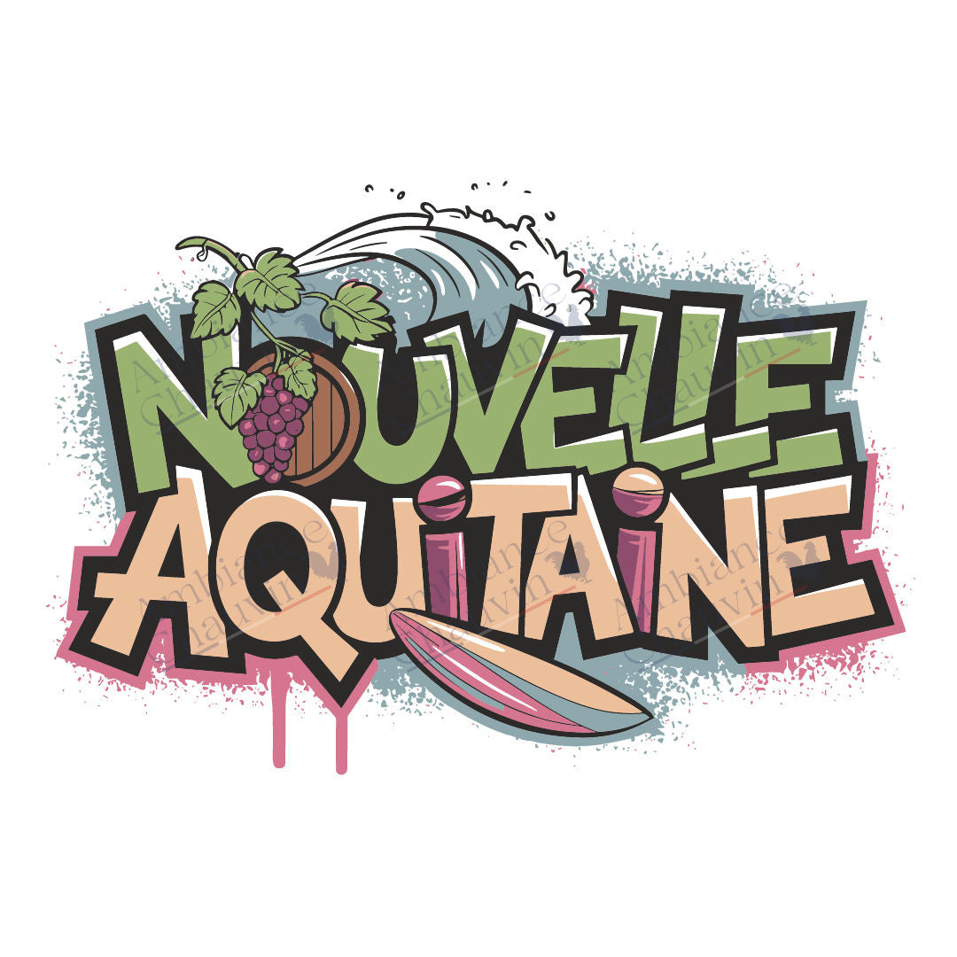 Tee-shirt Nouvelle-Aquitaine