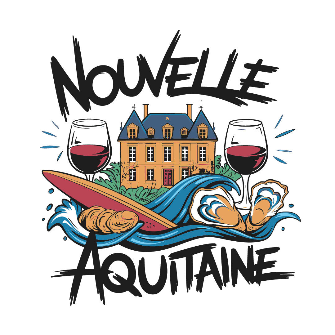 Tee-shirt Nouvelle-Aquitaine