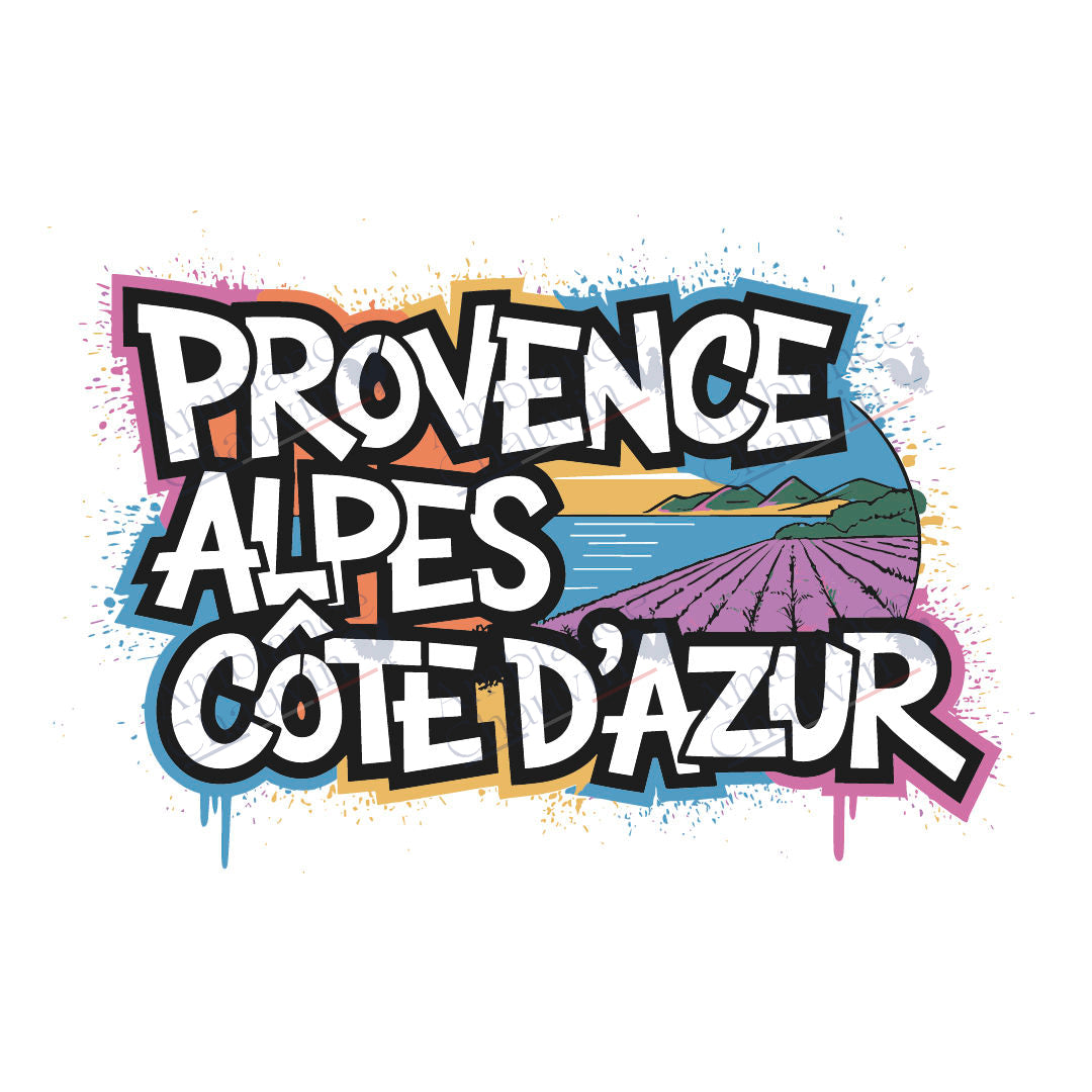 Tee-shirt Provence Alpes Côte d’Azur