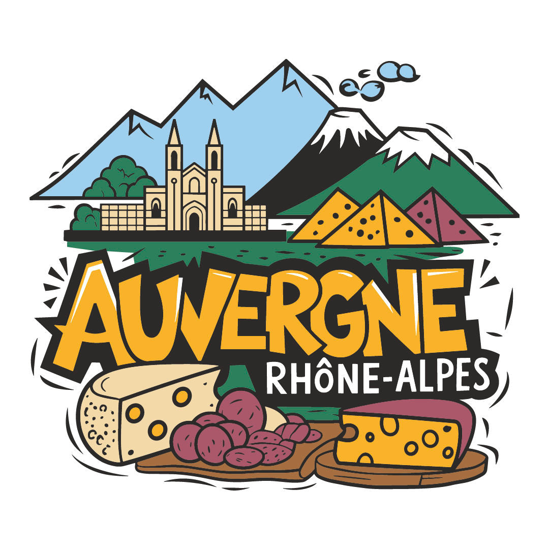 Tee-shirt Auvergne-Rhône-Alpes