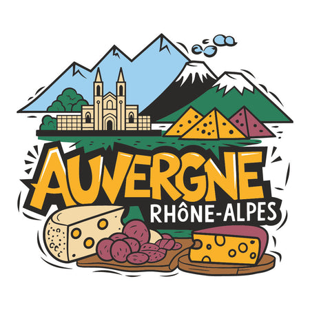 Tee-shirt Auvergne-Rhône-Alpes