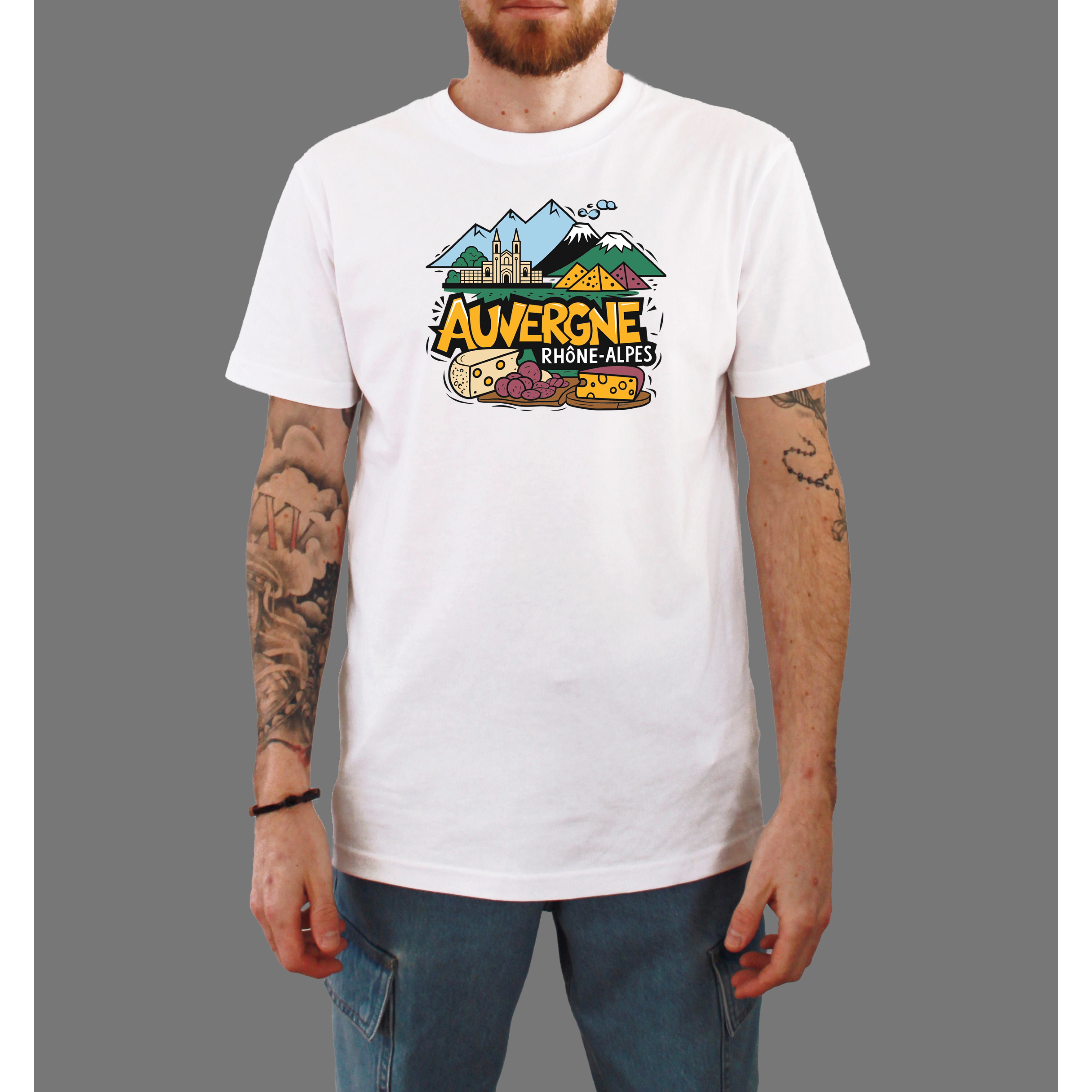 Tee-shirt Auvergne-Rhône-Alpes