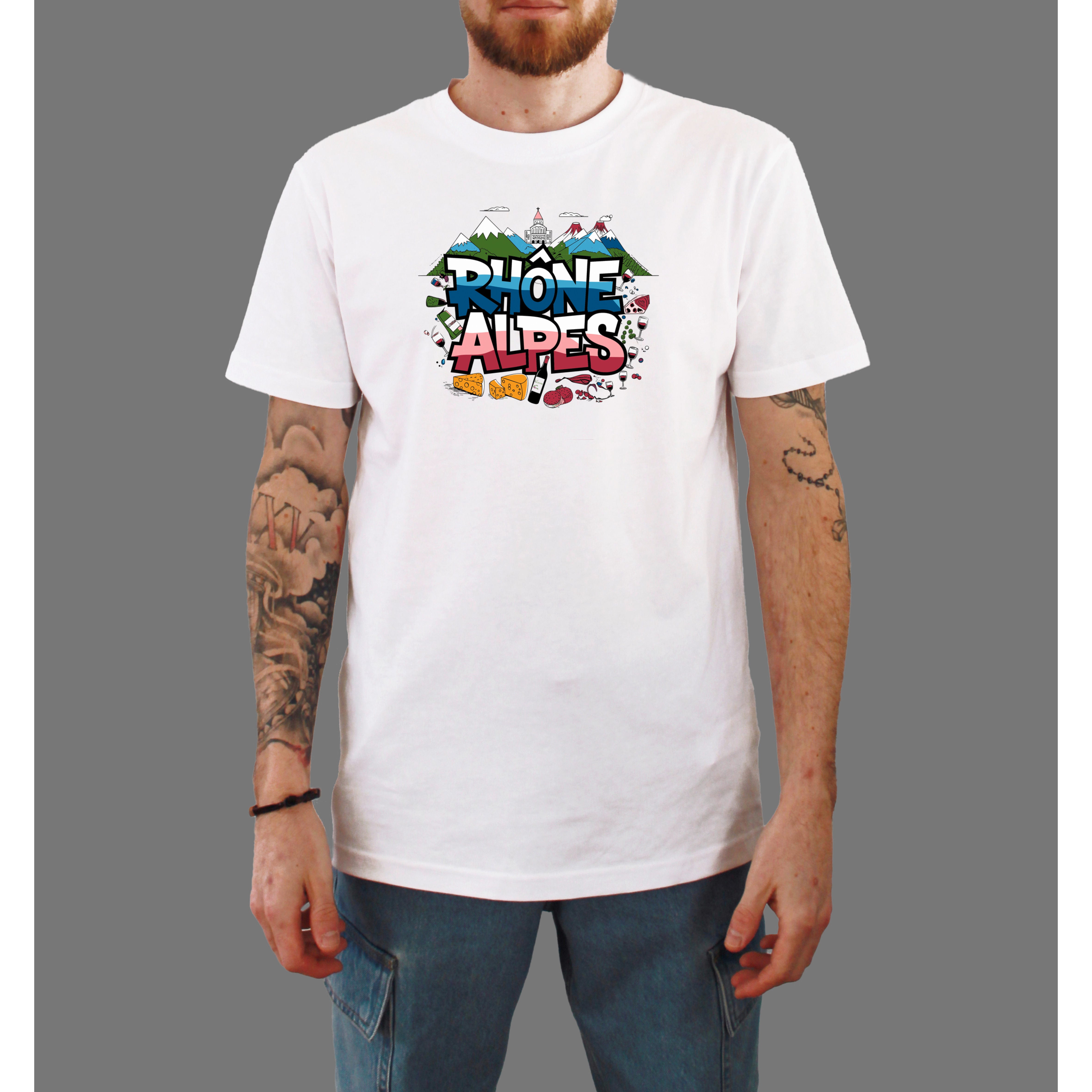 Tee-shirt Auvergne-Rhône-Alpes